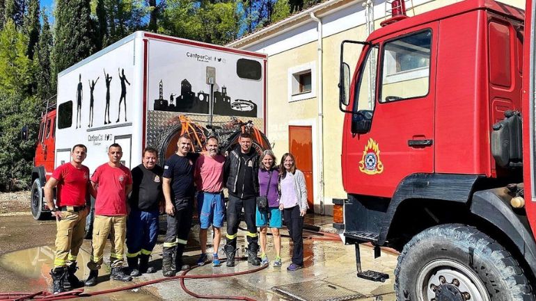 Διεθνής Έπαινος για το Πυροσβεστικό Κλιμάκιο Ολυμπίας